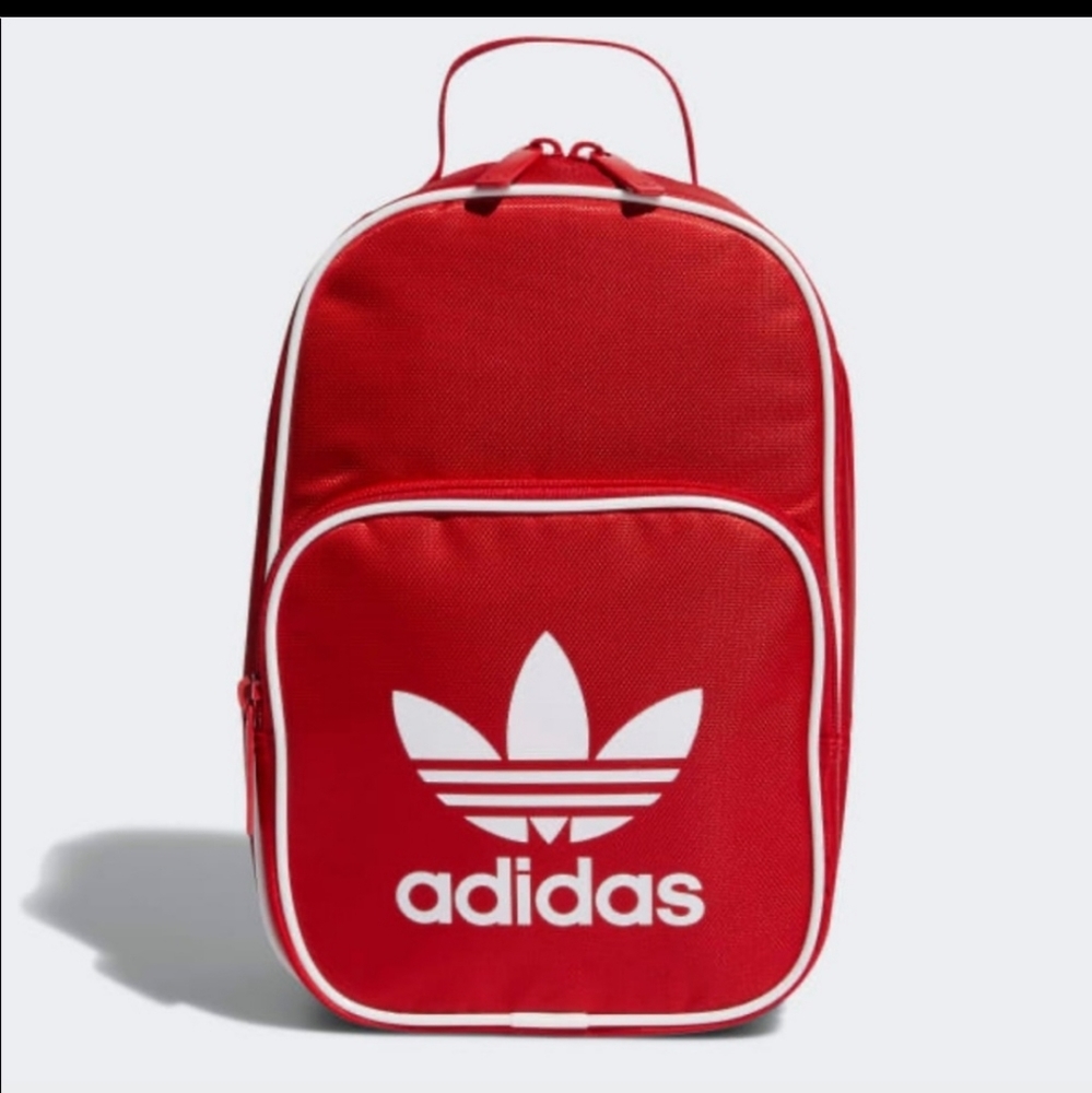 New Adidas Insulated Lunch Bag Red & White